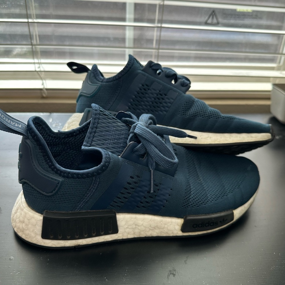 Adidas NMD R1 Navy blue mesh ultraboost